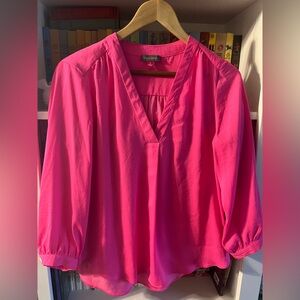 Vince Camuto hot pink size small blouse
